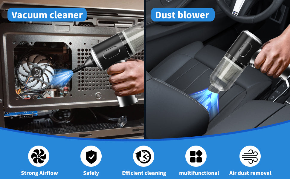 Portable Air Duster Wireless Vacuum Cleaner